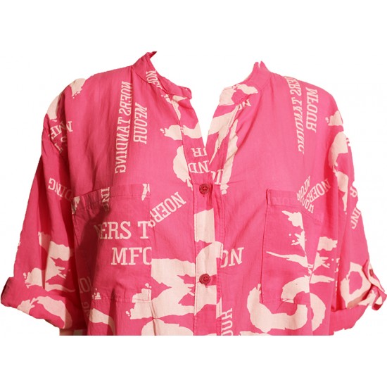 Елегантна дамска риза в розово